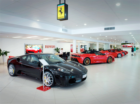 Showroom Ferrari ở Brisbane (Australia)